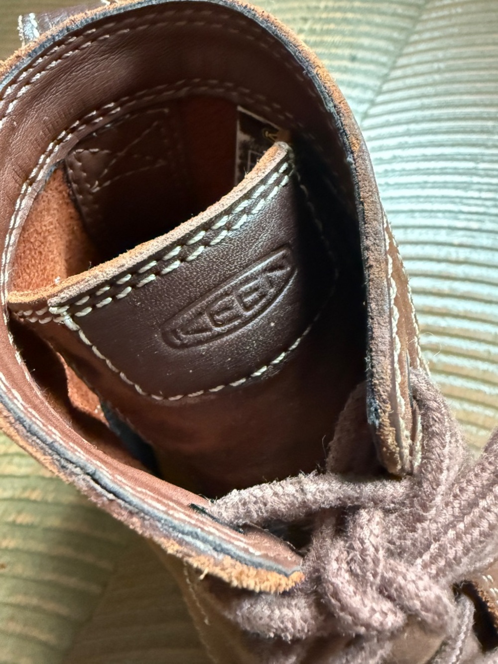 Keen Women's San Jose 6" Leather Work Boot (Aluminum Toe) size 8 - Picture 7 of 11